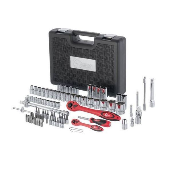 Набор инструментов профессиональный, 1/2" & 1/4", 94 ед. INTERTOOL ET-6094 ET-6094 фото