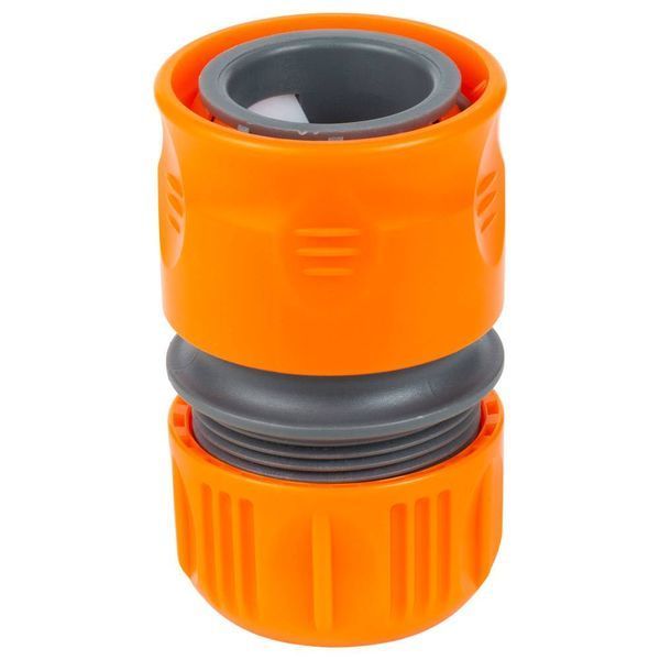 Коннектор 3/4" быстросъемный для шланга 1" аквастоп (ABS) FLORA (5015504) SG-5015504 фото
