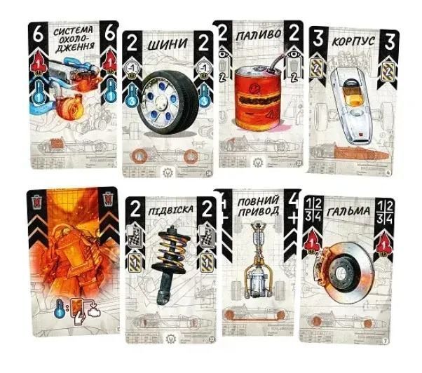 Гра настільна Lord of Boards Турбо Жара на треку (LOB2301UA) 824968131015 фото