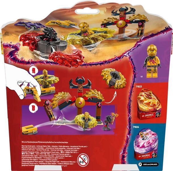 LEGO 71826 Ninjago Бойовий набір дракона Спін-джитсу 71826 фото