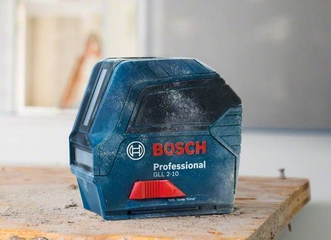Лазерний нівелір Bosch GLL 2-10 (0601063L00) 0.601.063.L00 фото