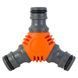 Трійник для конектора 1/2" (ABS+TPR) FLORA (5015694) SG-5015694 фото 1
