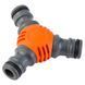 Трійник для конектора 1/2" (ABS+TPR) FLORA (5015694) SG-5015694 фото 2
