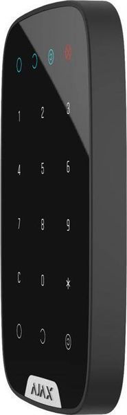 Беспроводная сенсорная клавиатура Ajax KeyPad Black (8722.12.BL1/38248.12.BL1) 8722.12.BL1 фото