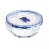 Контейнер пищевой Pure Box 420 мл круглый с синей крышкой Luminarc P3553 P3553 фото