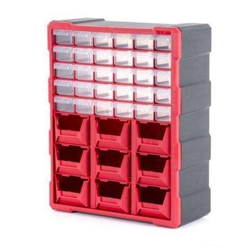 Органайзер 19" 475*380*160 м, 39 відділень INTERTOOL BX-4015 BX-4015 фото