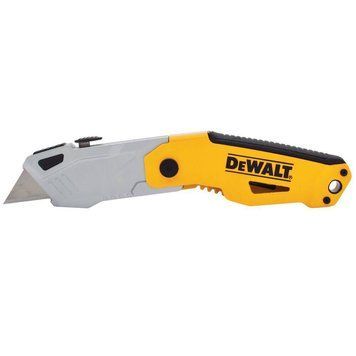 Нож складной с выдвижным трапециевидным лезвием DeWALT DWHT10261-0 DWHT10261-0 фото