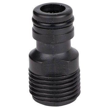 Адаптер для конектора 1/2" з зовнішньою різьбою 1/2" (ABS) GRAD (5016355) SG-5016355 фото