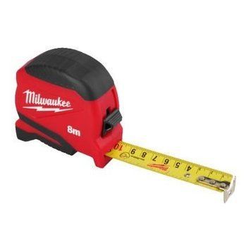 Рулетка Milwaukee Pro Compact, 8мх25мм, з фіксатором змотування, АБС-пластик 4932498780 фото