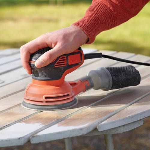 Шліфмашина ексцентрикова мережева BLACK+DECKER KA199 KA199 фото
