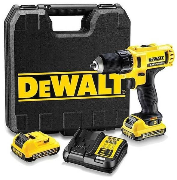 Дриль-шурупокрут DeWalt DCD710D2 10.8 V, 24 Нм, Li-Ion, 2ак. DCD710D2 фото