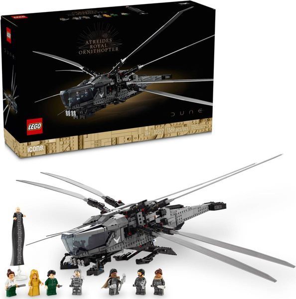 LEGO 10327 Icons Дюна, Королівський орнітоптер Атрейдесів 10327 фото