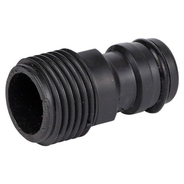 Адаптер для конектора 1/2" з зовнішньою різьбою 1/2" (ABS) GRAD (5016355) SG-5016355 фото