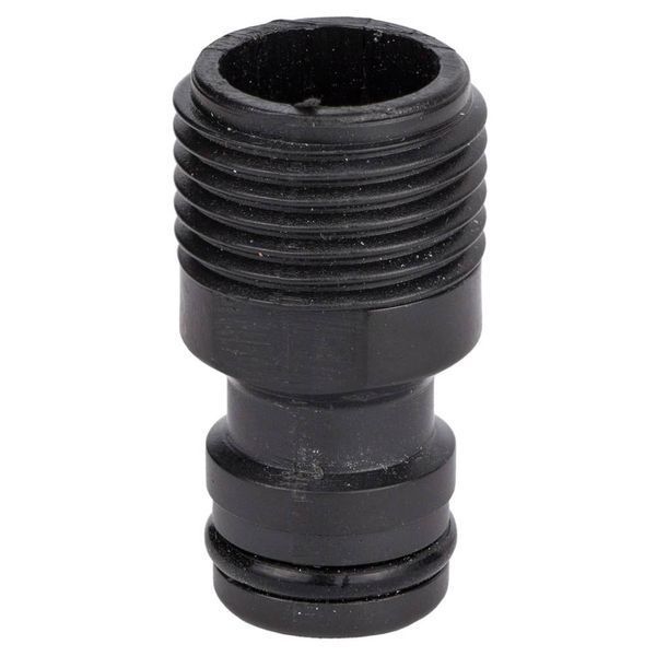 Адаптер для конектора 1/2" з зовнішньою різьбою 1/2" (ABS) GRAD (5016355) SG-5016355 фото