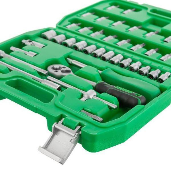 Набор инструментов, 46 ед., 1/4" INTERTOOL ET-6046SP ET-6046SP фото
