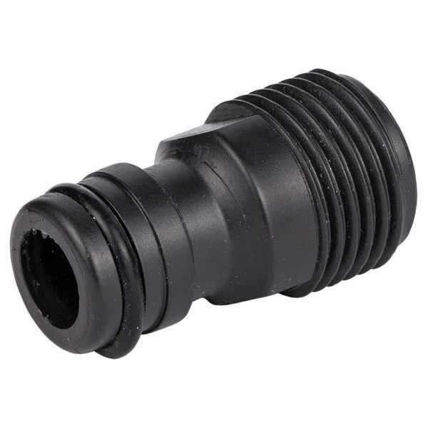 Адаптер для конектора 1/2" з зовнішньою різьбою 1/2" (ABS) GRAD (5016355) SG-5016355 фото