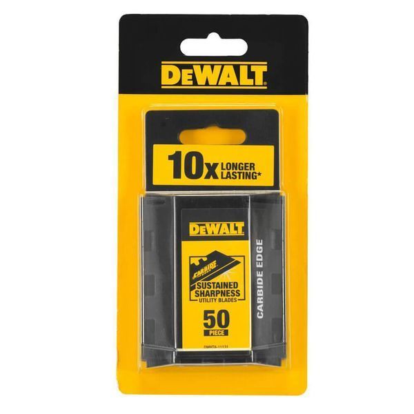Лезвия запасные для отделочных работ, трапецевидные Carbide DeWALT DWHT8-11131 DWHT8-11131 фото