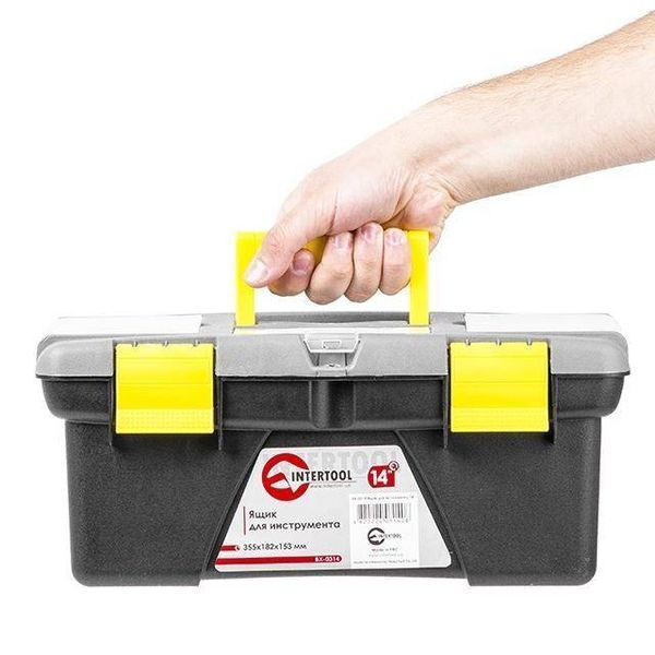 Ящик для инструмента 14" 355*182*153мм INTERTOOL BX-0314 BX-0314 фото