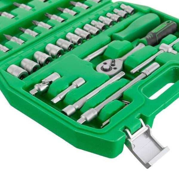 Набор инструментов, 46 ед., 1/4" INTERTOOL ET-6046SP ET-6046SP фото