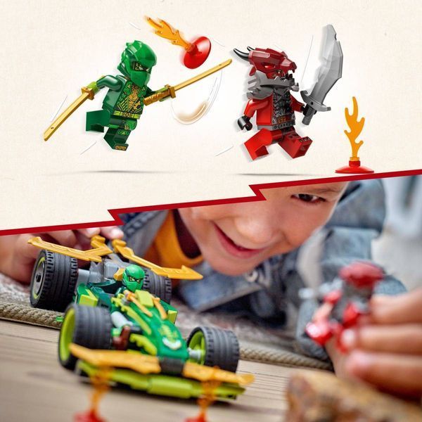 LEGO 71828 Ninjago Автомобіль для перегонів Ллойда з інерційним двигуном 71828 фото