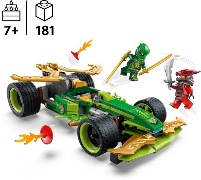 LEGO 71828 Ninjago Автомобіль для перегонів Ллойда з інерційним двигуном 71828 фото