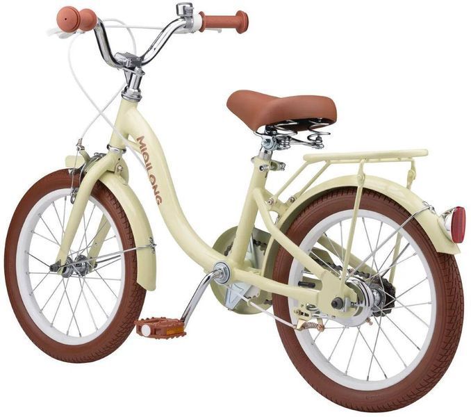 Детский велосипед Miqilong LS 16" бежевый RBB-LS16-BEIGE фото