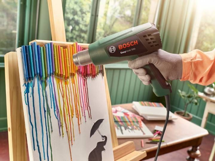 Фен строительный Bosch EasyHeat 500 (06032A6020) 0.603.2A6.020 фото