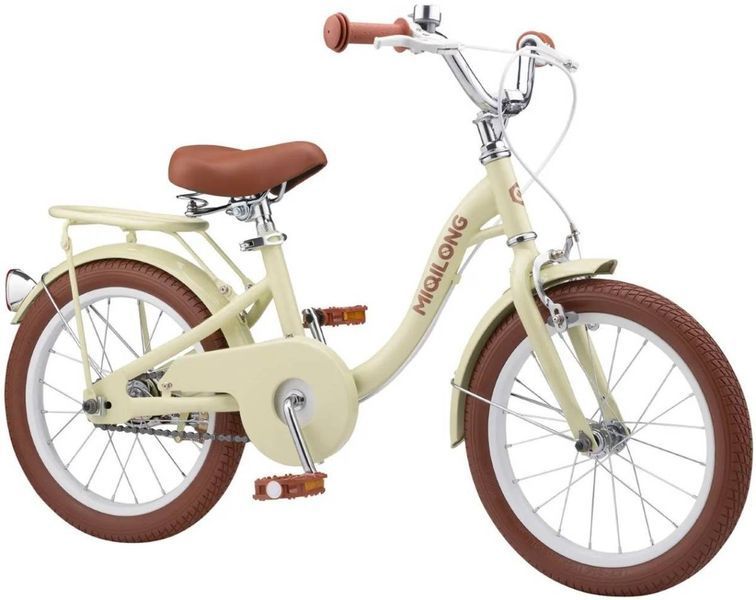 Детский велосипед Miqilong LS 16" бежевый RBB-LS16-BEIGE фото