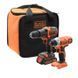 Набір з двох інструментів BLACK+DECKER BCK21S1S BCK21S1S фото 1