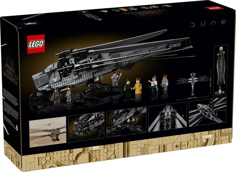 LEGO 10327 Icons Дюна, Королівський орнітоптер Атрейдесів 10327 фото