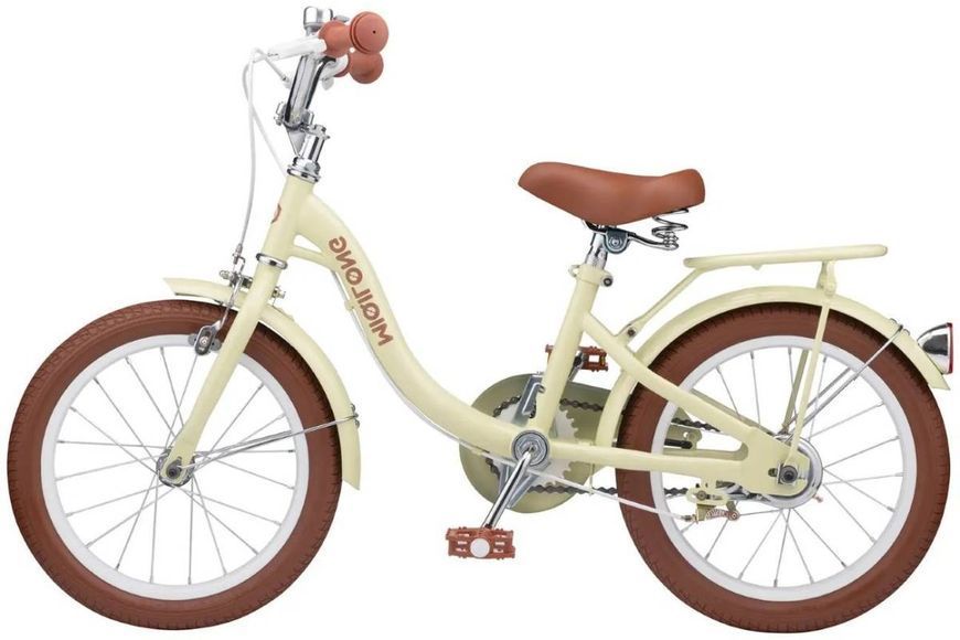 Детский велосипед Miqilong LS 16" бежевый RBB-LS16-BEIGE фото