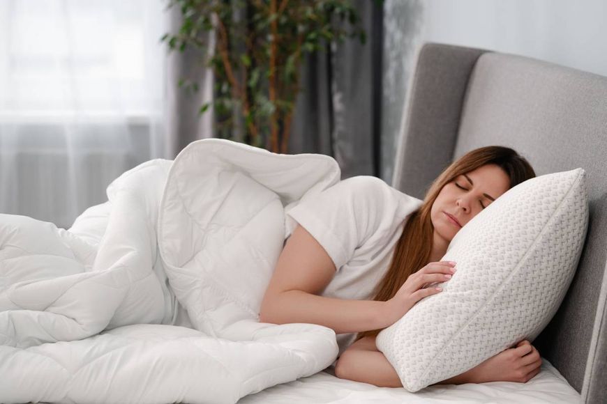 Ортопедична подушка Ardesto Sleepwell, 50х70см, білий (ART5070SHP) ART5070SHP фото