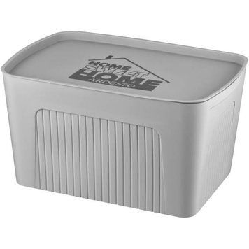 Ящик з кришкою для зберігання Ardesto 45.5х31х24.5см, 23л, пластик PP, сірий (ARHC2523G) ARHC2523G фото