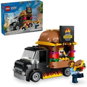 Конструктор LEGO City Вантажівка з гамбургерами 194 деталей (60404) 60404 фото
