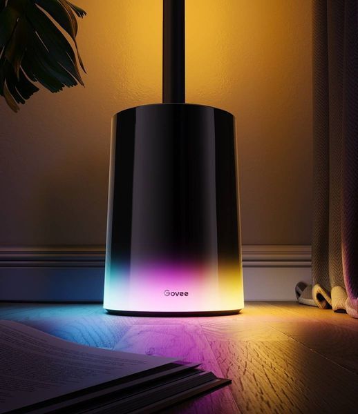 Торшер розумний Govee H607C Floor Lamp 2, 1725Lm, RGBICWW, WI-FI/Bluetooth, чорний (H607C311) H607C311 фото