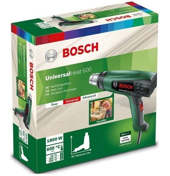 Строительный фен Bosch Universal Heat (06032A6120) 0.603.2A6.120 фото