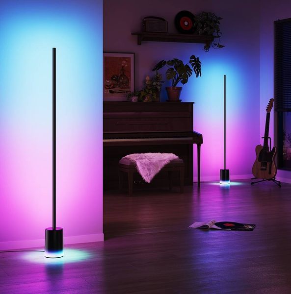 Торшер розумний Govee H607C Floor Lamp 2, 1725Lm, RGBICWW, WI-FI/Bluetooth, чорний (H607C311) H607C311 фото