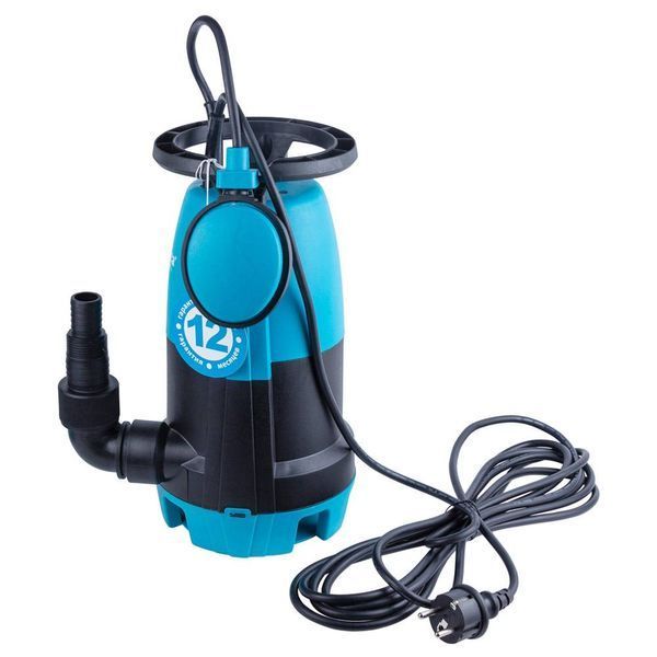 Насос дренажный садовый 3в1 0.5кВт Hmax 6.1м Qmax 210л/мин AQUATICA XKJa500E (773133) SG-773133 фото