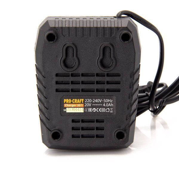 Аккумуляторная цепная пила Procraft PKA38 + 1 акб 4Ач + ЗП charger20/1 + Масло для цепи 1л PC-382421 фото