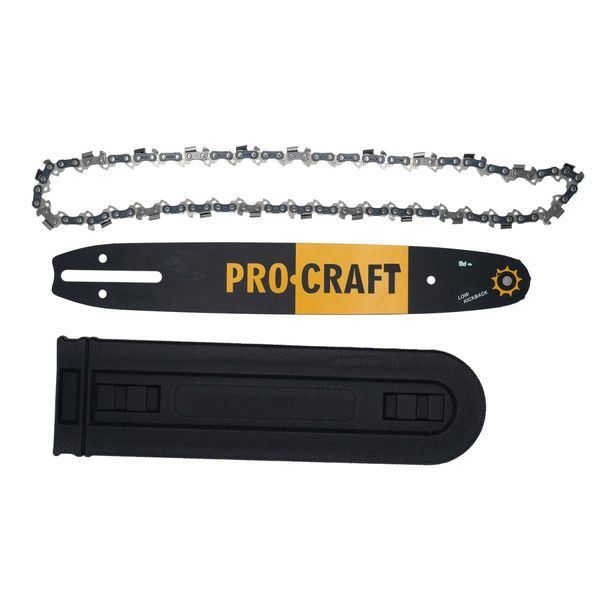 Аккумуляторная цепная пила Procraft PKA38 + 1 акб 4Ач + ЗП charger20/1 + Масло для цепи 1л PC-382421 фото
