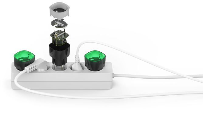 Розумна розетка Ajax Socket White (000012320) 000012320 фото