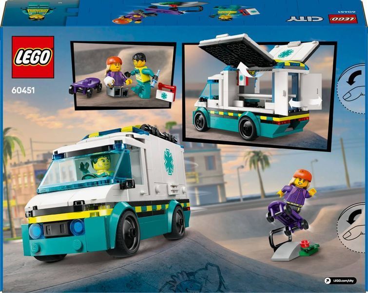 LEGO 60451 City Швидка допомога 60451 фото