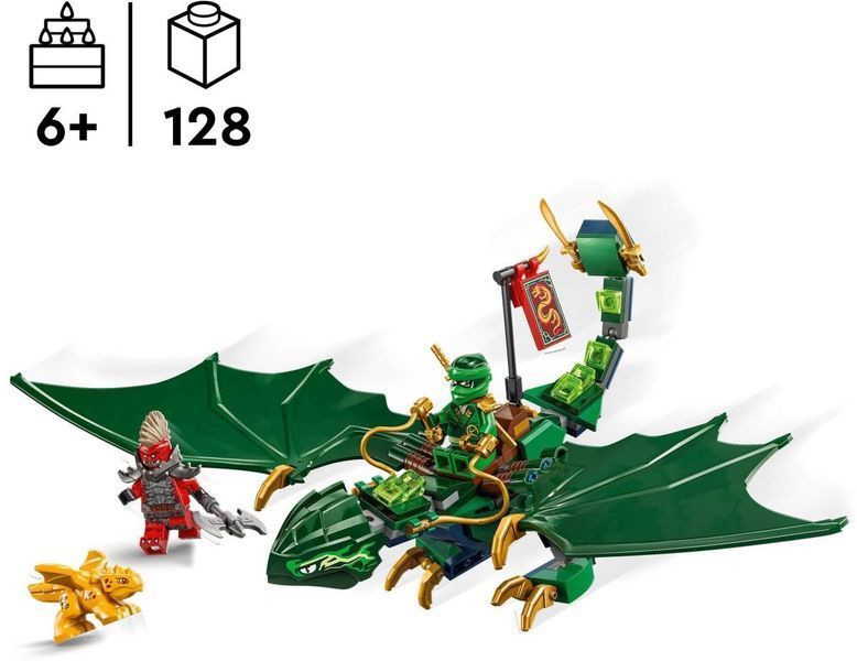LEGO 71829 Ninjago Зелений лісовий дракон Ллойда 71829 фото