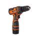 Шурупокрут-дриль акумуляторний Tekhmann TCD-12/2 BS Kit 12В 1х2А&middot;год 30Нм 0-400&middot;1400об&middot;хв 1кг кейс з приляддям 850979 фото 1