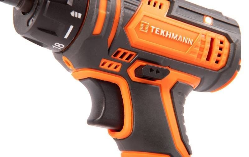 Шурупокрут-дриль акумуляторний Tekhmann TCD-12/2 BS Kit 12В 1х2А&middot;год 30Нм 0-400&middot;1400об&middot;хв 1кг кейс з приляддям 850979 фото