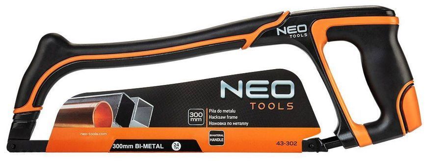 Ножівка для металу Neo Tools 300 мм (43-302) 43-302 фото