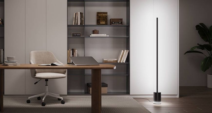 Торшер розумний Govee H607C Floor Lamp 2, 1725Lm, RGBICWW, WI-FI/Bluetooth, чорний (H607C311) H607C311 фото