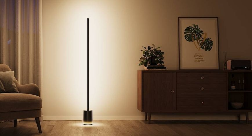 Торшер розумний Govee H607C Floor Lamp 2, 1725Lm, RGBICWW, WI-FI/Bluetooth, чорний (H607C311) H607C311 фото