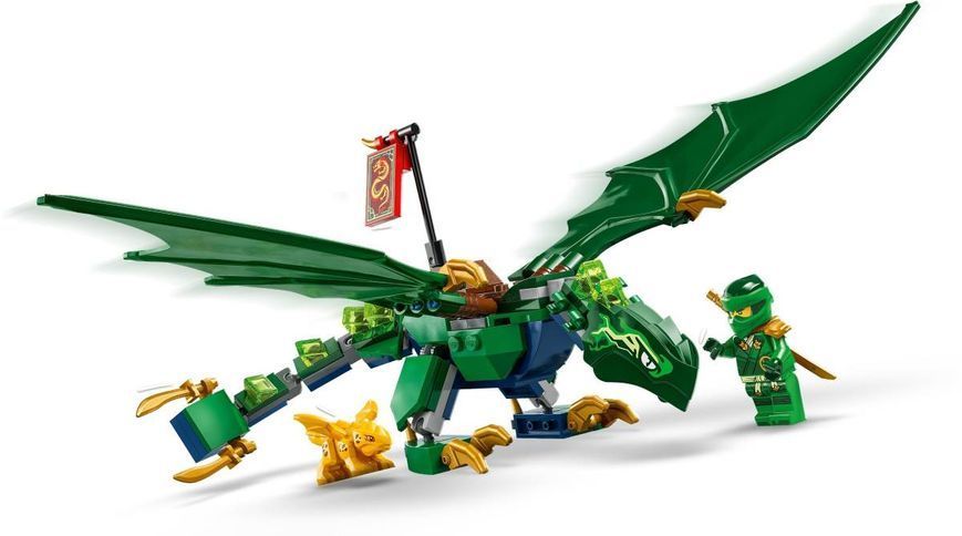 LEGO 71829 Ninjago Зелений лісовий дракон Ллойда 71829 фото