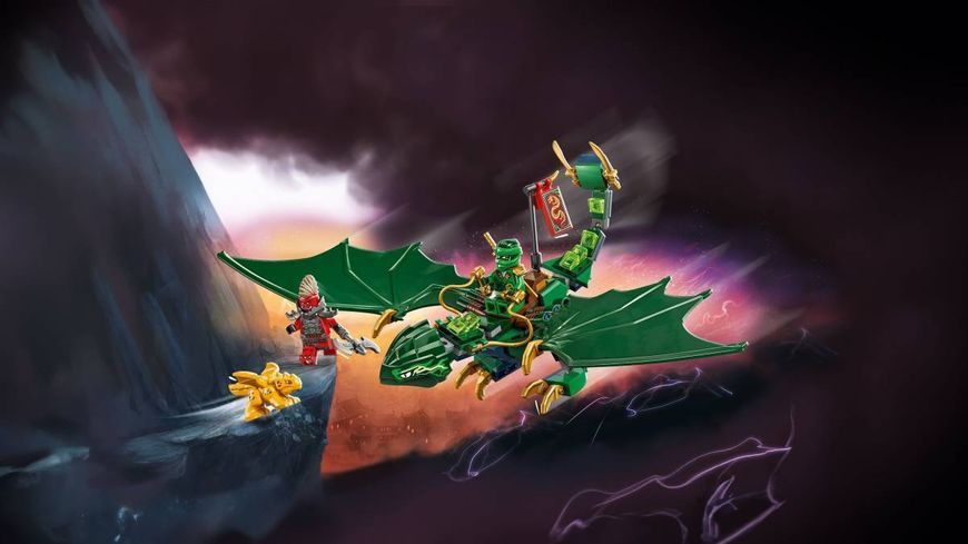 LEGO 71829 Ninjago Зелений лісовий дракон Ллойда 71829 фото